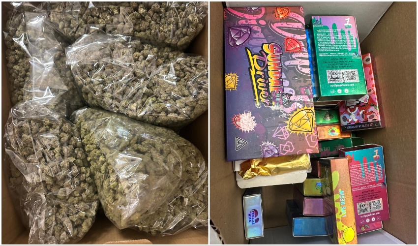 תפיסת סמים באזור, משטרת ישראל