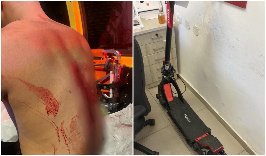 שוד שליח בחולון, צילום משטרת מרחב איילון